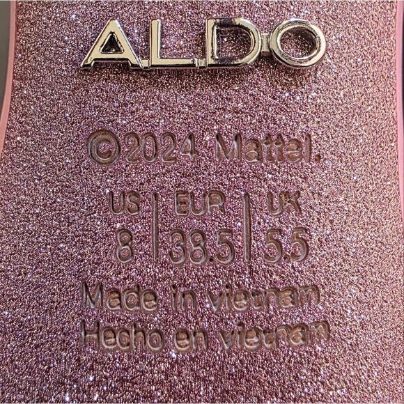 BRAND NEW BARBIE& ALDO SERENE ANKLE STRAP PLAFORM SANDAL - Picture 11 of 16